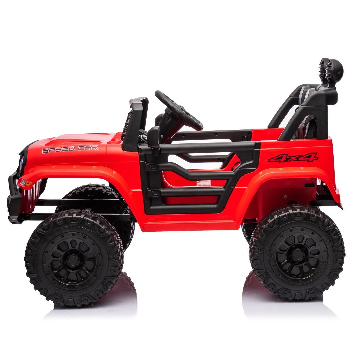 12V Off Road Kids Electric Ride On SUV W/ Remote Control - Red
