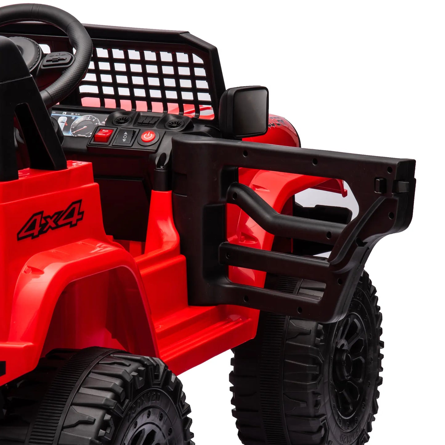 12V Off Road Kids Electric Ride On SUV W/ Remote Control - Red
