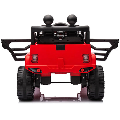 12V Off Road Kids Electric Ride On SUV W/ Remote Control - Red