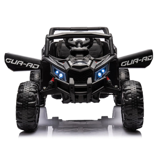 12V Ultra Kids Electric Ride On UTV W/ Remote Control - Black