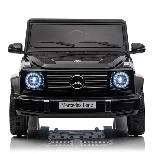 24V Benz G-Wagon Kids Electric Ride On SUV W/ Remote Control - Black