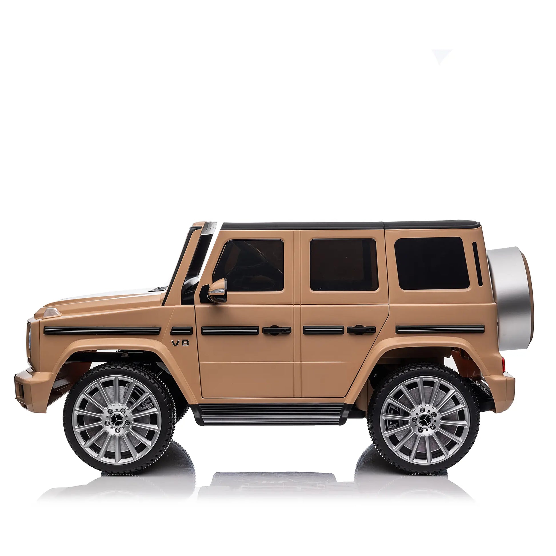 24V Benz G-Wagon Kids Electric Ride On SUV W/ Remote Control - Gold