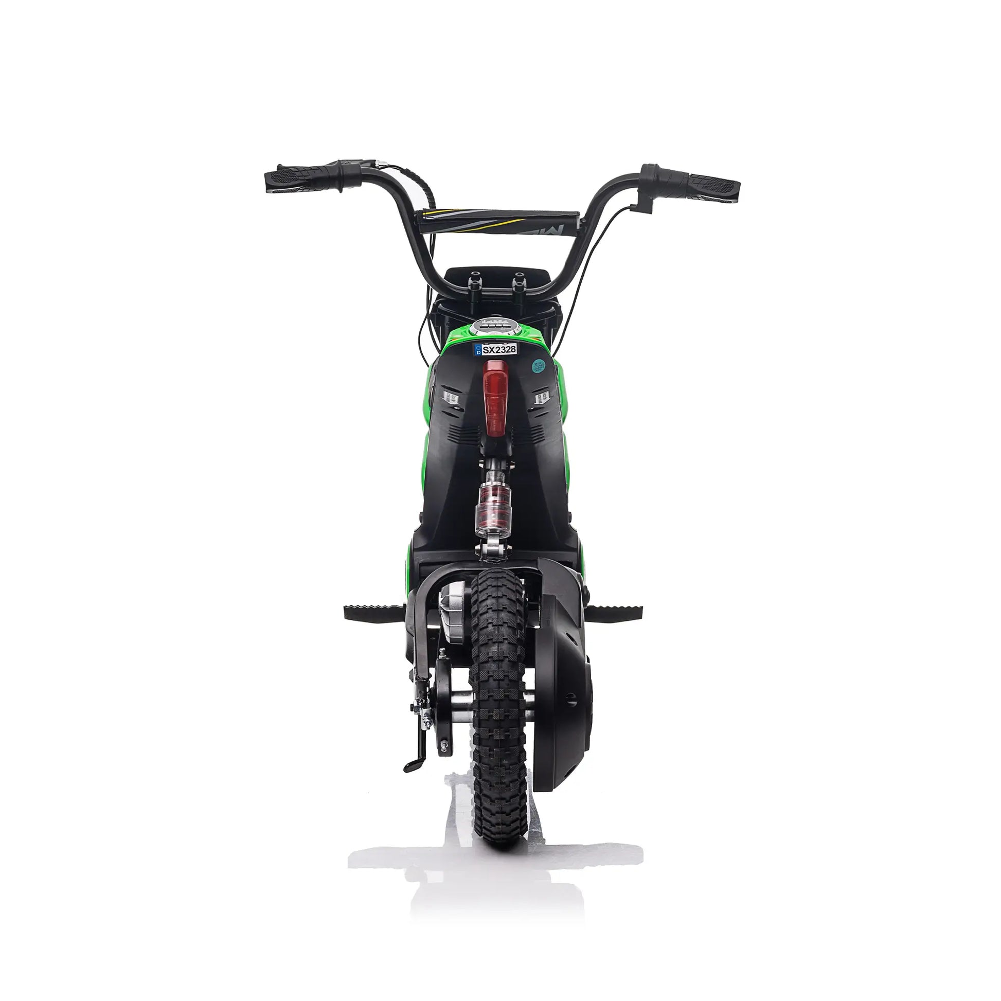 24V Dirt Master Pro Kids Electric Ride On Bike - Green