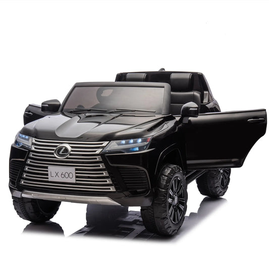 24V LEXUS Electric Ride On SUV W/ Remote Control - Black