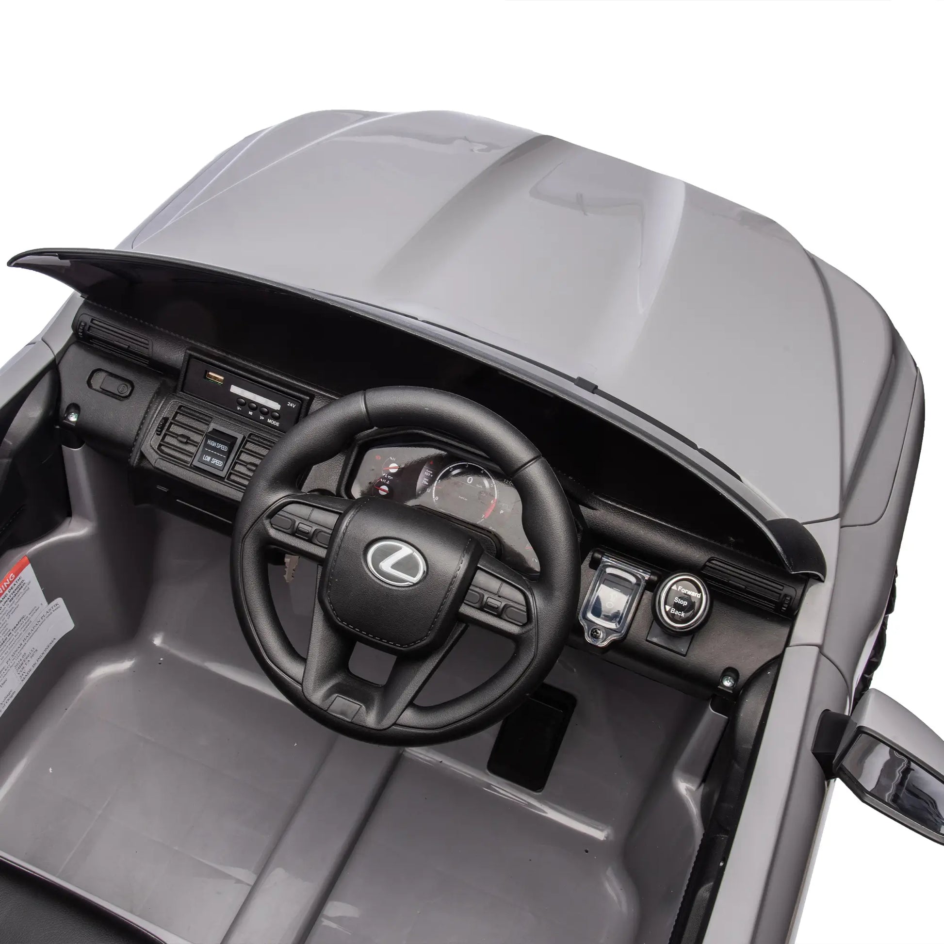 24V LEXUS Electric Ride On SUV W/ Remote Control - Grey
