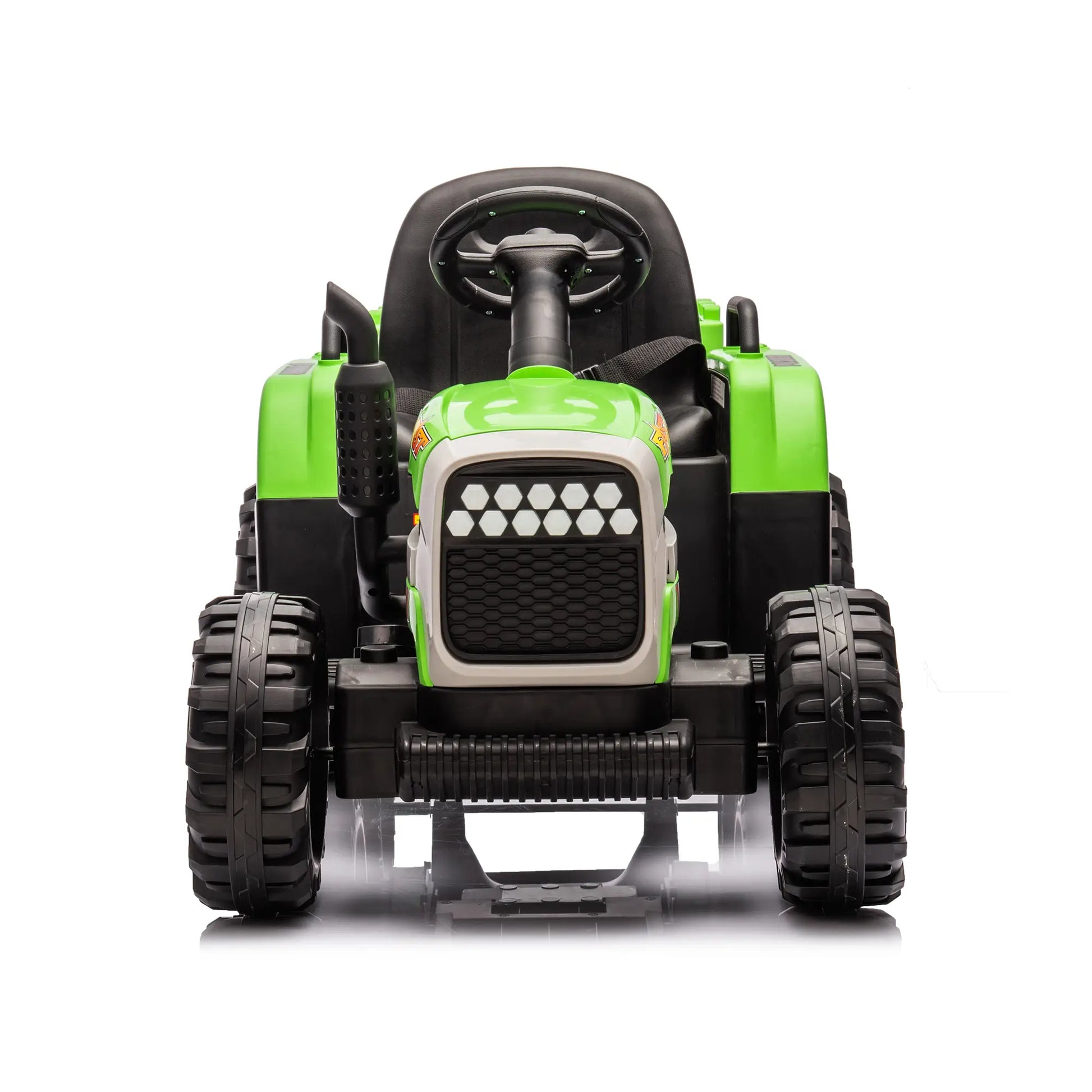 24V Tractor 2.0 Electric Ride On Tough Truck W/ Remote Control - Green