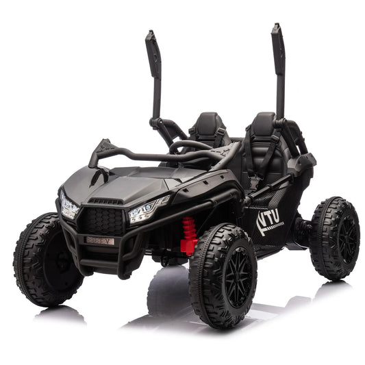 24V Trail Blazer Kids Electric Ride On UTV W/ Remote Control - Black
